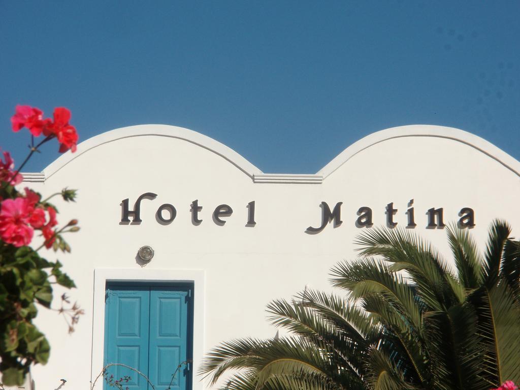 Hotel Matina Kamári Exterior foto